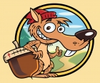 Nuthouse Squirrel Character