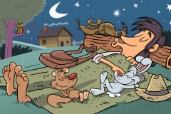 Scholastic/ Johnny Appleseed Sleeping Panel Scholastic/ Johnny Appleseed Sleeping Panel